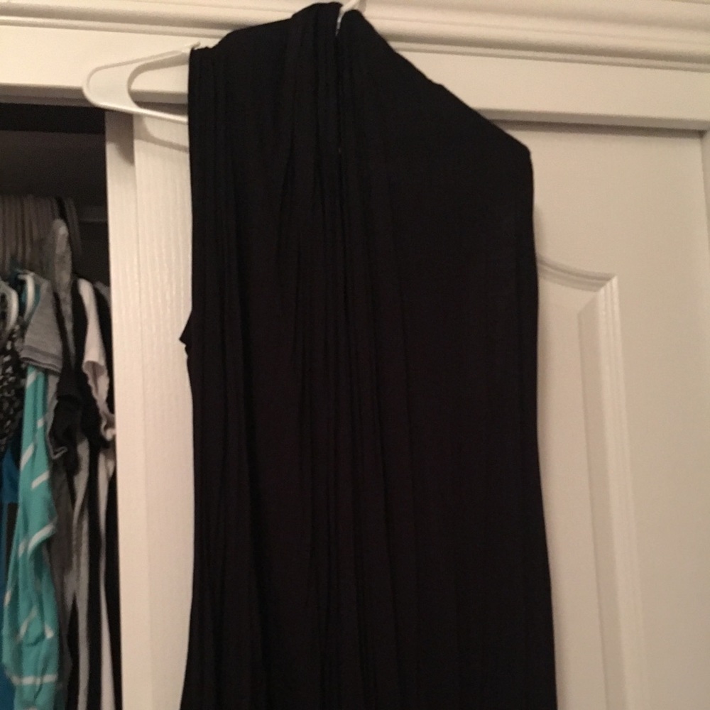 Black tank style cardigan